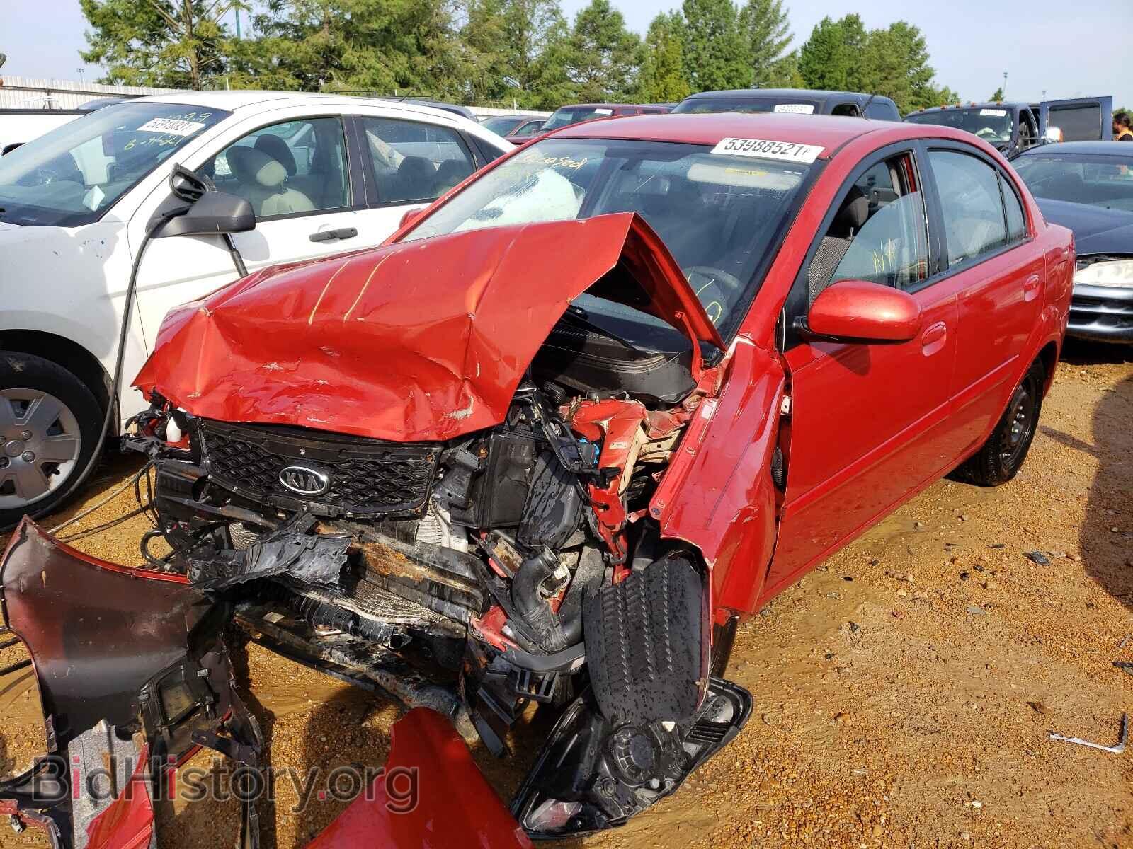 2011 KIA RIO - VIN: KNADH4A30B6916460 - Фото 2