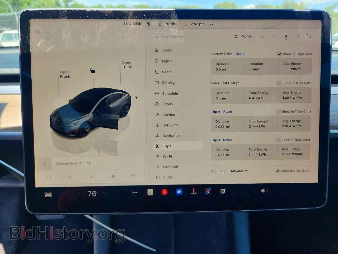 2022 TESLA MODEL 3 - VIN: 5YJ3E1EA7NF368576 - Фото 9