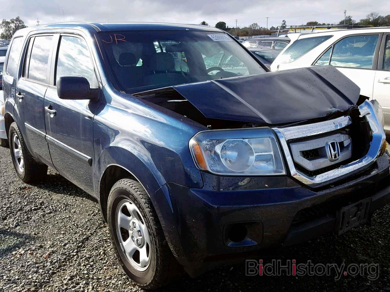 Photo 5FNYF4H26BB082190 - HONDA PILOT LX 2011