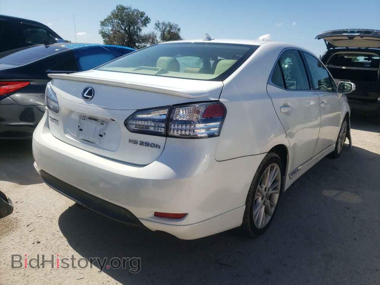 2010 LEXUS HS - VIN: JTHBB1BA8A2023660 - Фото 4