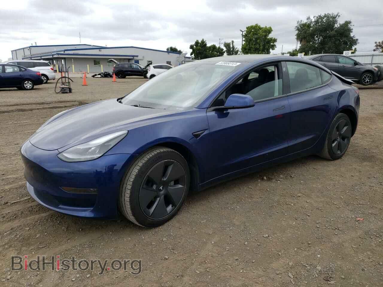 Photo 5YJ3E1EA1MF015930 - TESLA MODEL 3 2021
