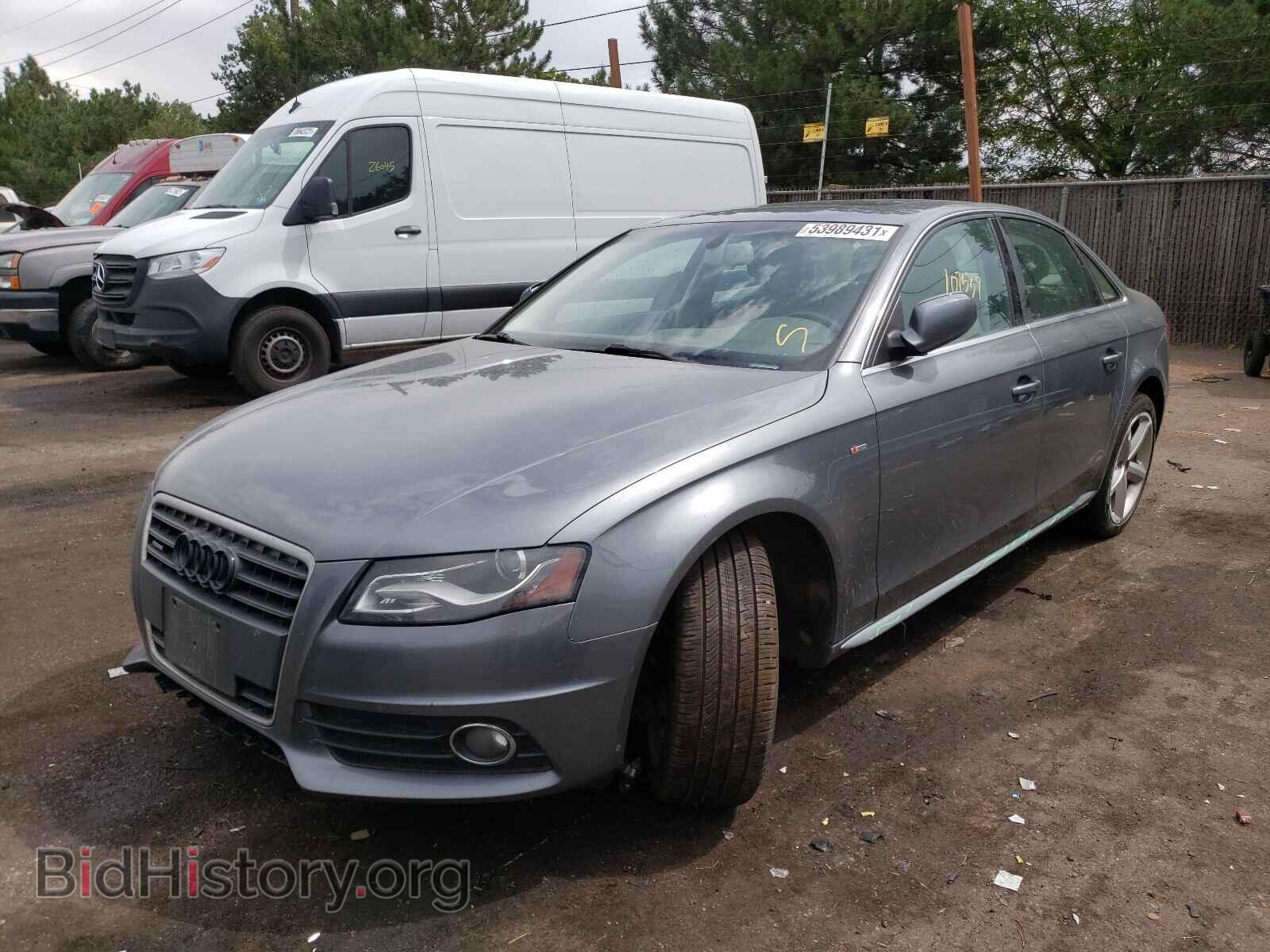 2012 AUDI A4 - VIN: WAUFFAFL6CN017535 - Фото 2