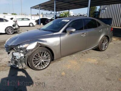 2015 Lexus IS 250, silver — VIN JTHCF1D23F5026728, Copart