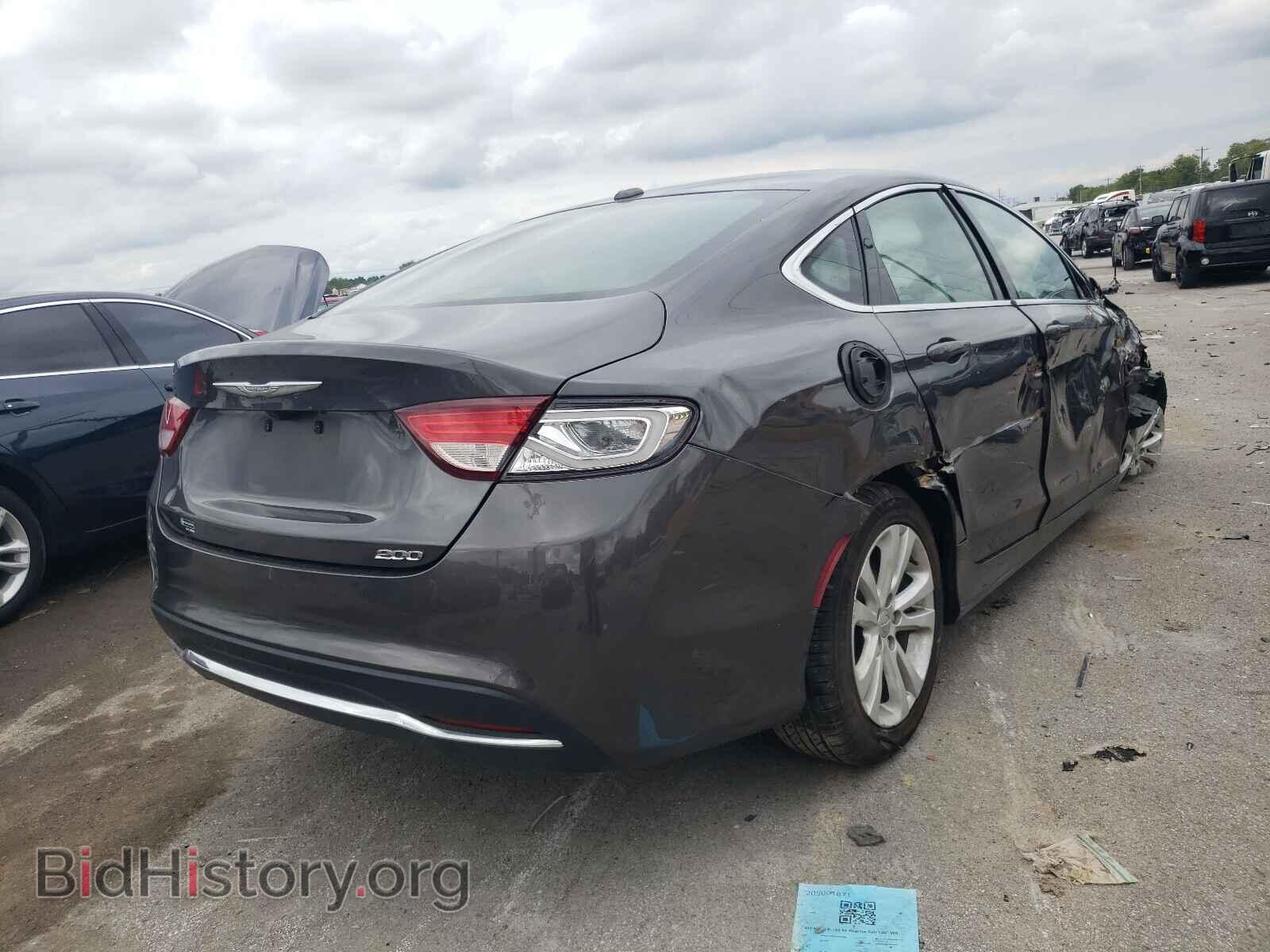 2016 CHRYSLER 200 - VIN: 1C3CCCAB8GN160120 - Фото 4