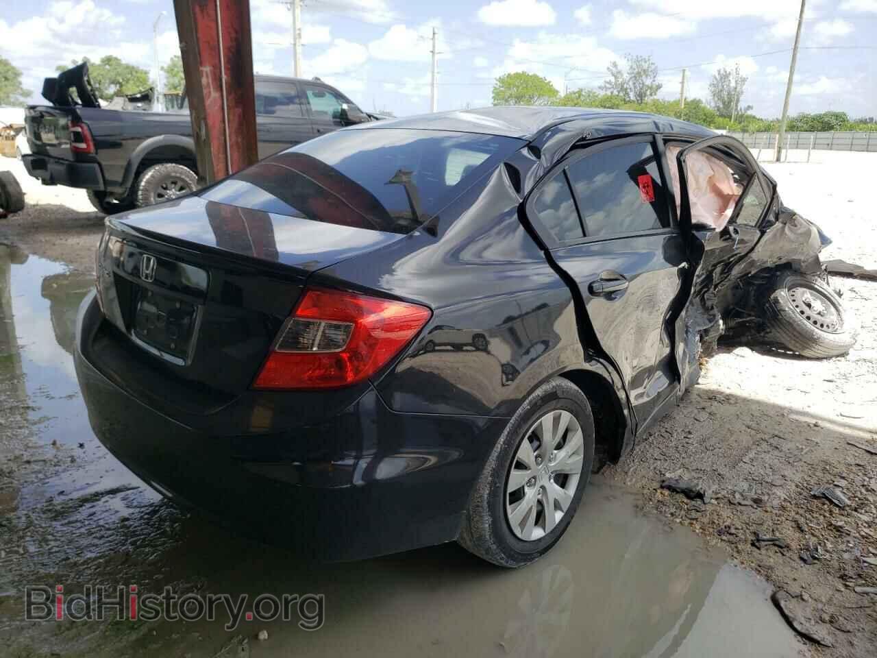 2012 HONDA CIVIC - VIN: 19XFB2F57CE083859 - Фото 4