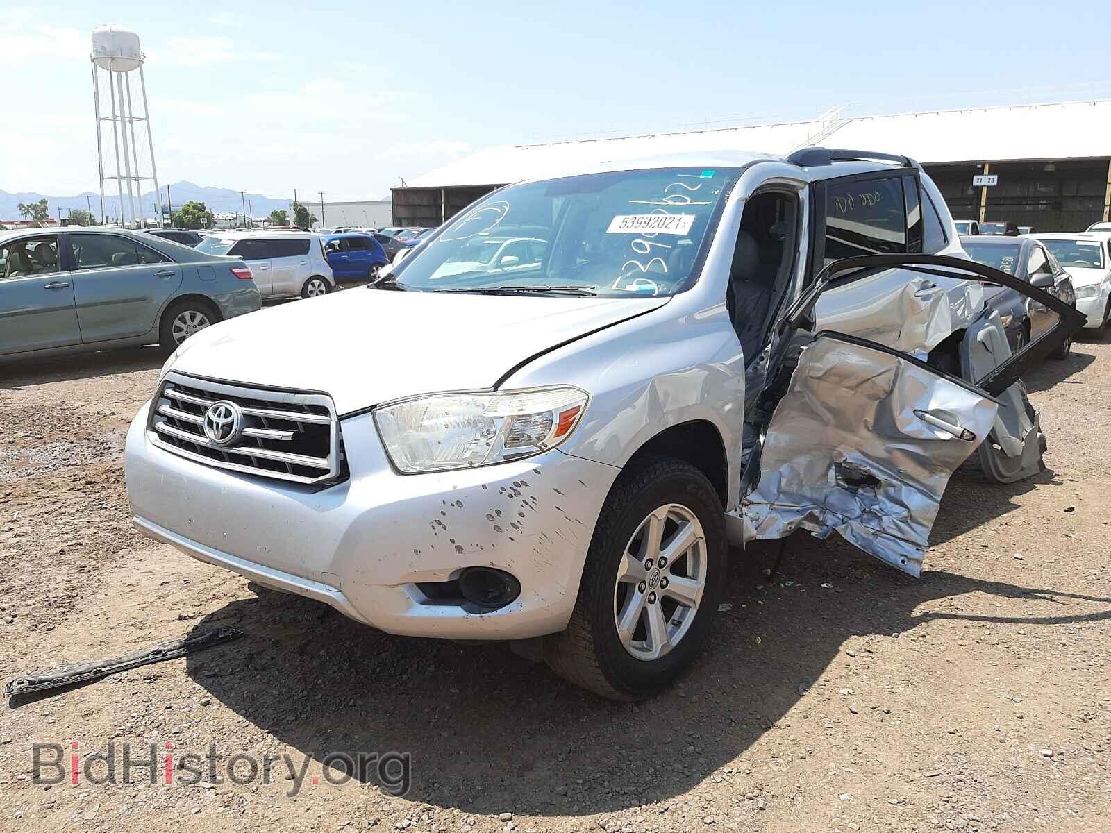 2009 TOYOTA HIGHLANDER - VIN: JTEDA41A492006183 - Фото 2