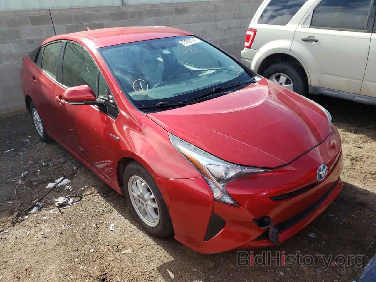 Photo JTDKARFU7G3516787 - TOYOTA PRIUS 2016