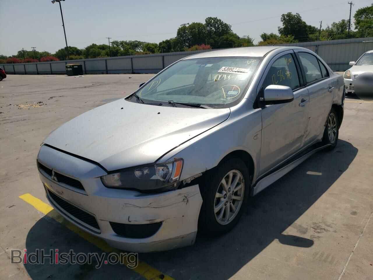 2012 MITSUBISHI LANCER - VIN: JA32V2FW6CU006642 - Фото 2
