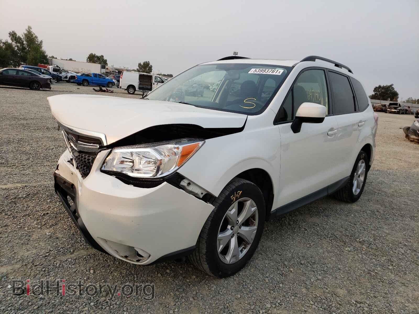 2016 SUBARU FORESTER - VIN: JF2SJADC6GH516926 - Фото 2