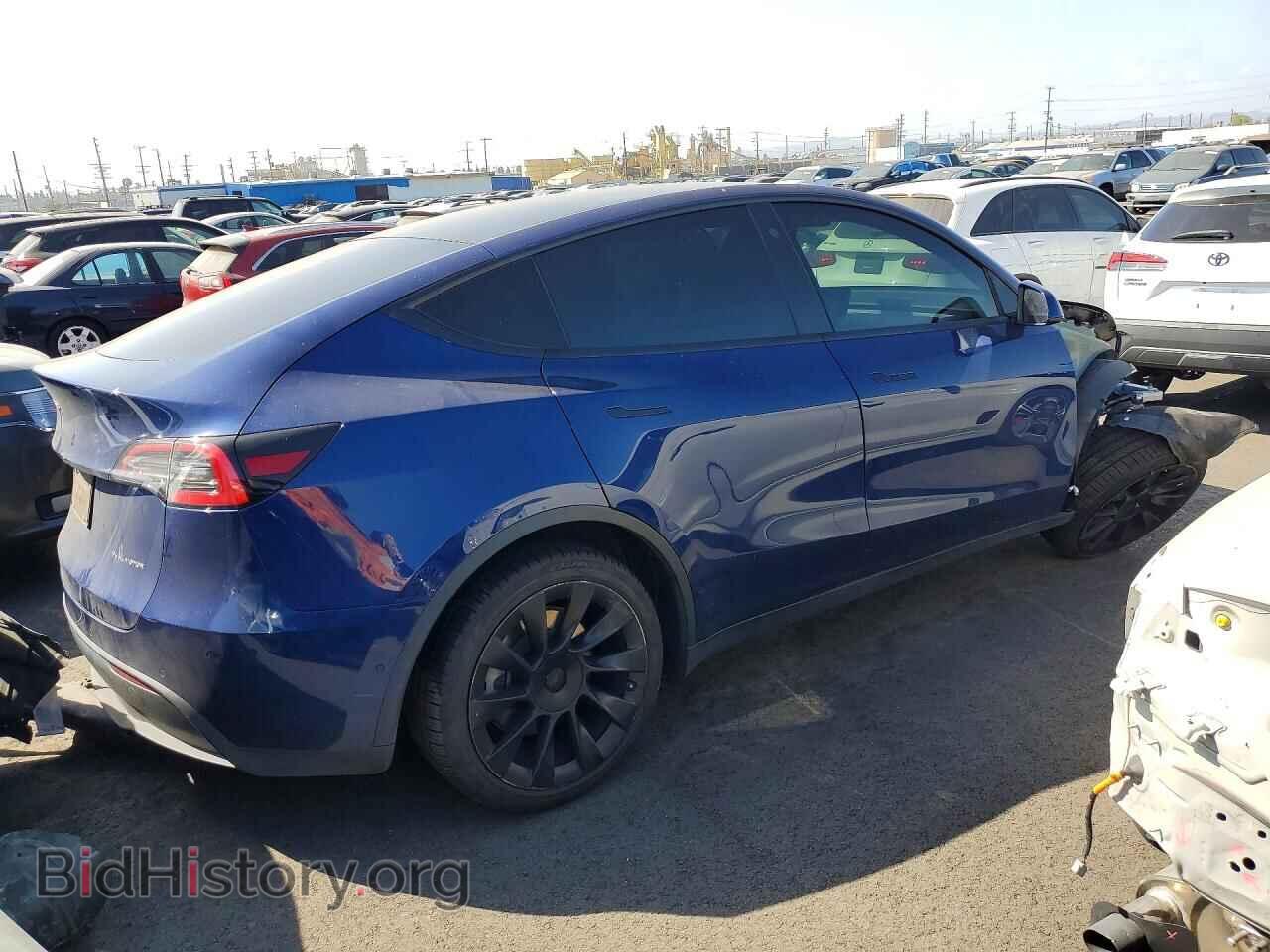 2021 TESLA MODEL Y - VIN: 5YJYGDEE2MF070598 - Фото 3