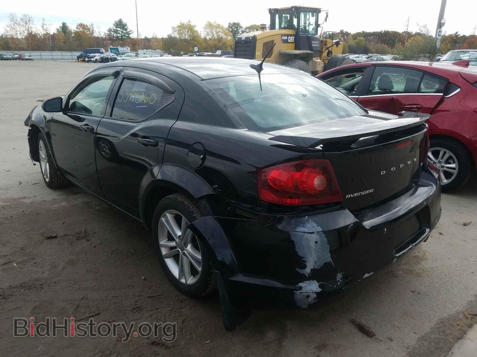 2013 DODGE AVENGER - VIN: 1C3CDZCB8DN507888 - Фото 3
