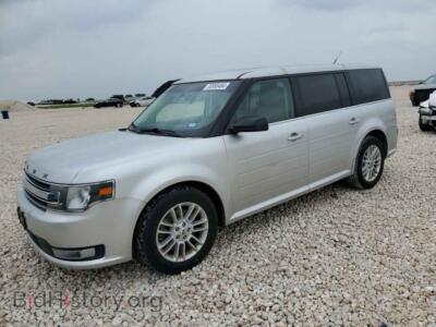 2013 Ford FLEX SEL, silver — VIN 2FMGK5C80DBD29028, Copart