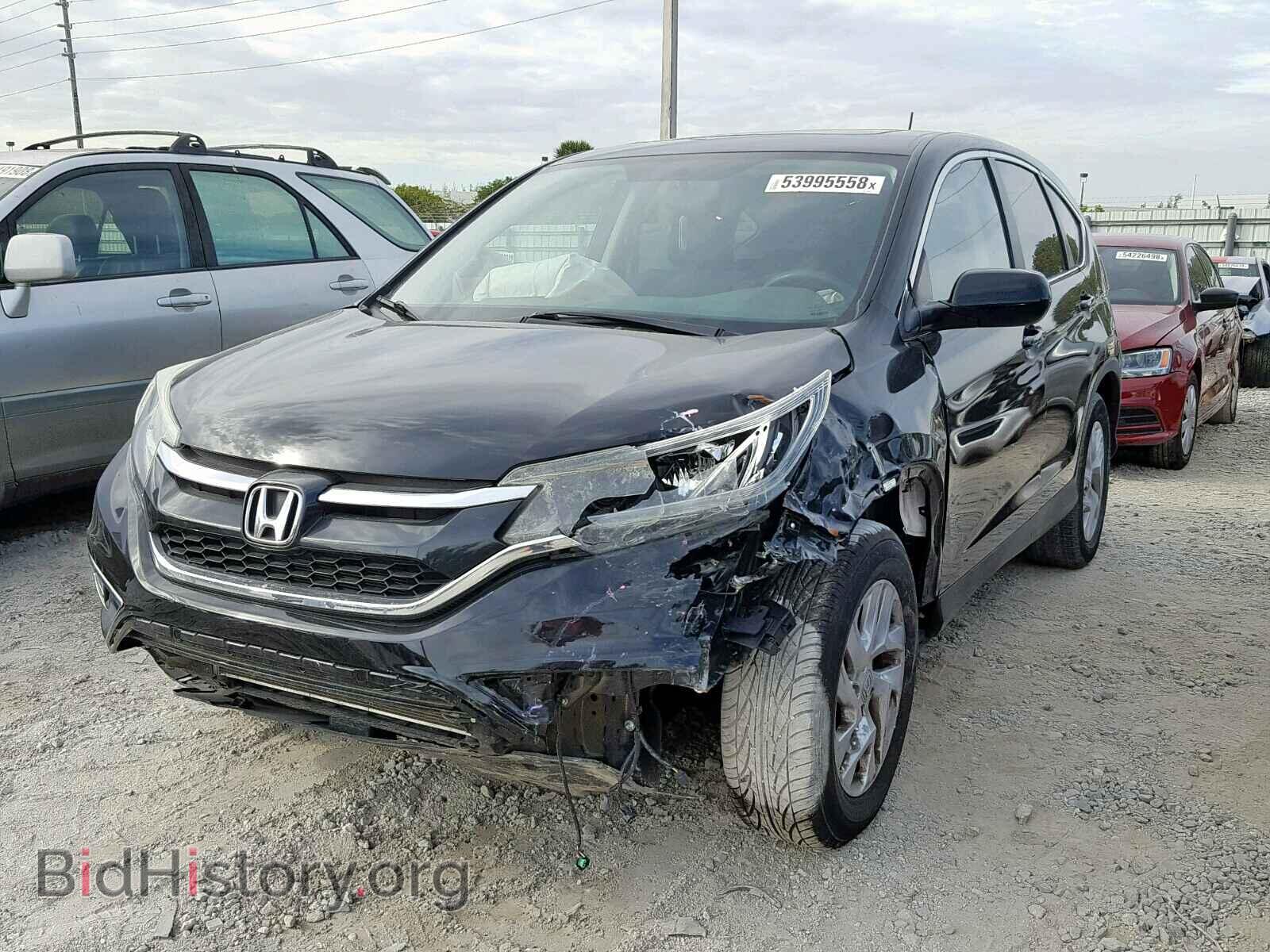 2015 HONDA CR-V EX - VIN: 2HKRM3H52FH525232 - Фото 2