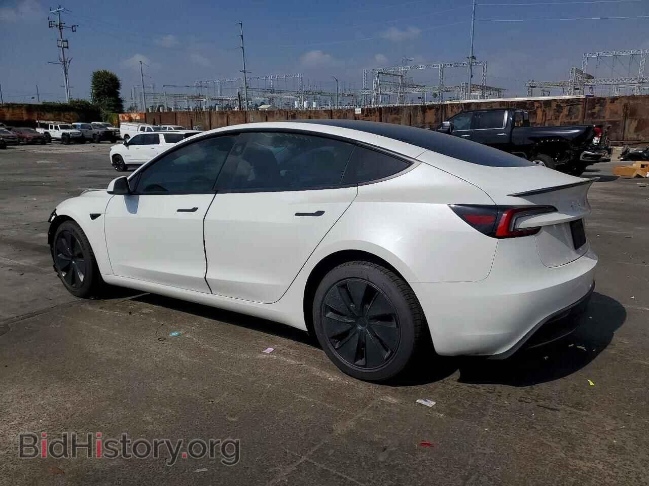 2024 TESLA MODEL 3 - VIN: 5YJ3E1EB7RF821609 - Фото 2