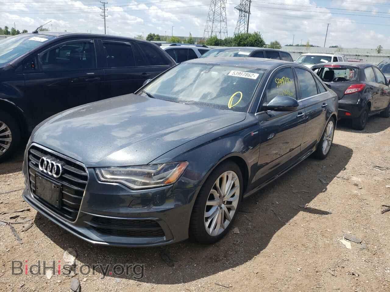 2012 AUDI A6 - VIN: WAUBGAFC7CN007012 - Фото 2