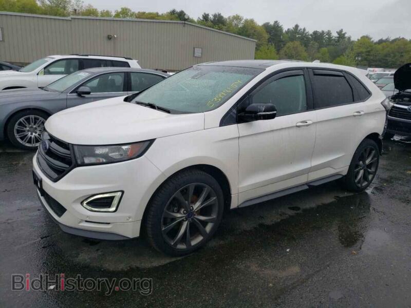 2016 Ford EDGE Sport (VIN 2FMPK4AP5GBB63243) — photo 1 of 13, Copart, damage: rear end