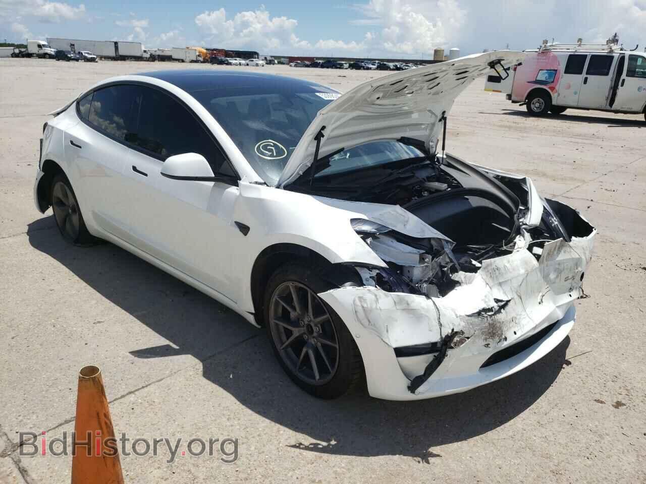 Photo 5YJ3E1EA9MF096210 - TESLA MODEL 3 2021
