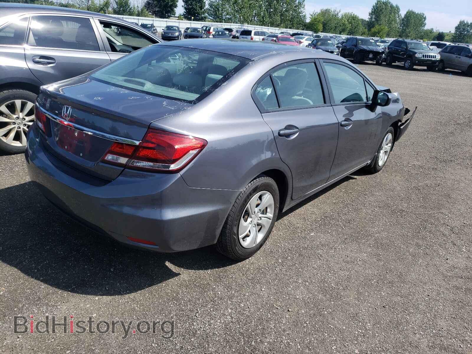 2014 HONDA CIVIC - VIN: 2HGFB2F45EH027757 - Фото 4