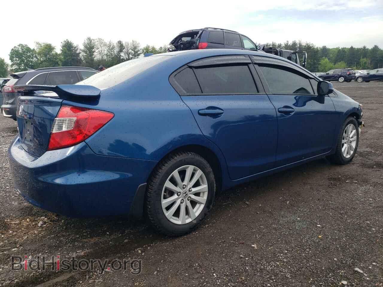 2012 HONDA CIVIC - VIN: 19XFB2F86CE322196 - Фото 3