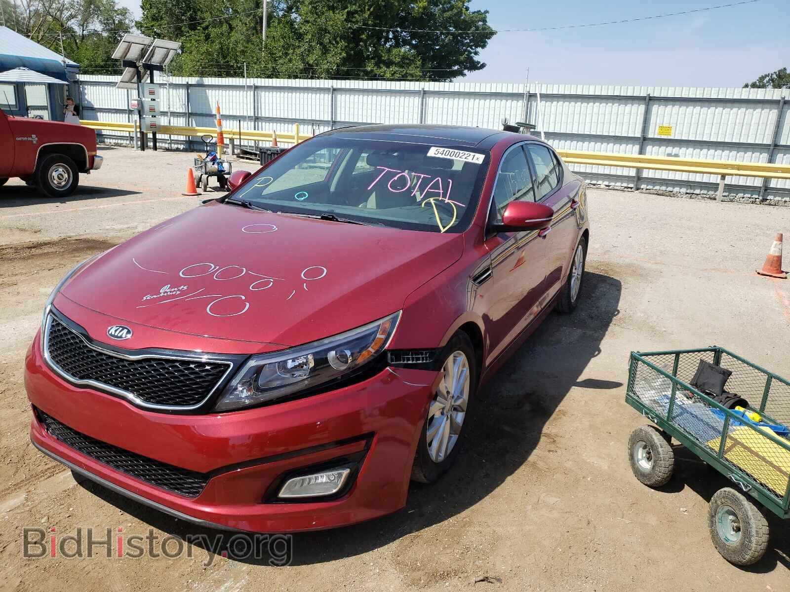 2014 KIA OPTIMA - VIN: 5XXGN4A71EG272713 - Фото 2