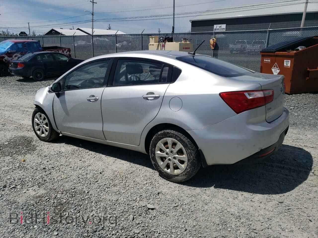 2012 KIA RIO - VIN: KNADM4A31C6073382 - Фото 2