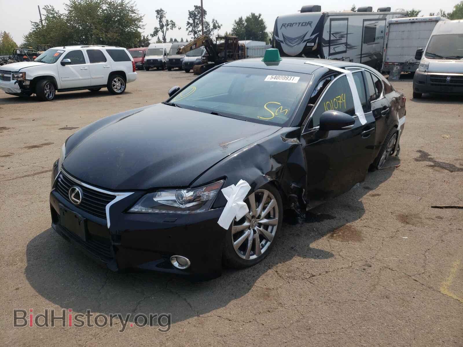2013 LEXUS GS350 - VIN: JTHCE1BL9D5013221 - Фото 2