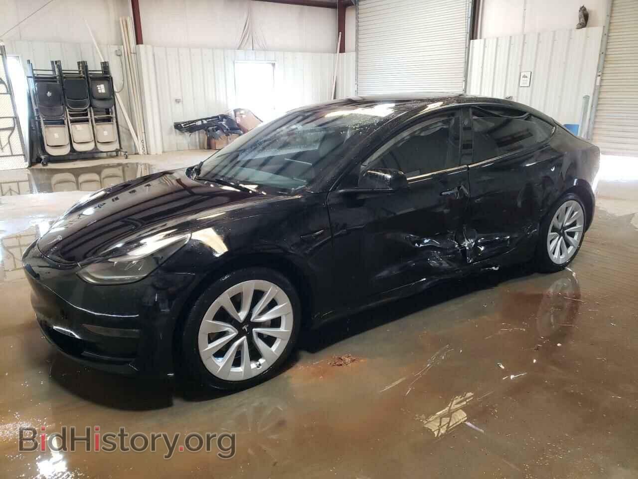 Фотография 5YJ3E1EA4NF370608 - TESLA MODEL 3 2022