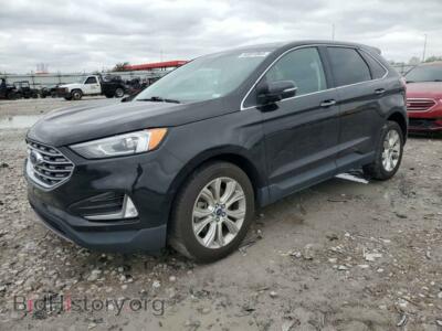 2022 Ford EDGE Titanium, темно-серый — VIN 2FMPK4K94NBA30860, Copart