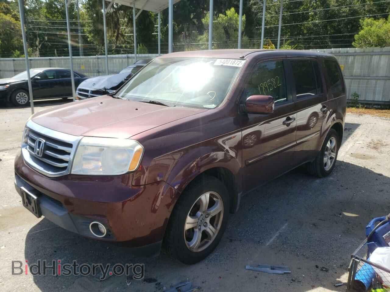 2012 HONDA PILOT - VIN: 5FNYF3H44CB029470 - Фото 2