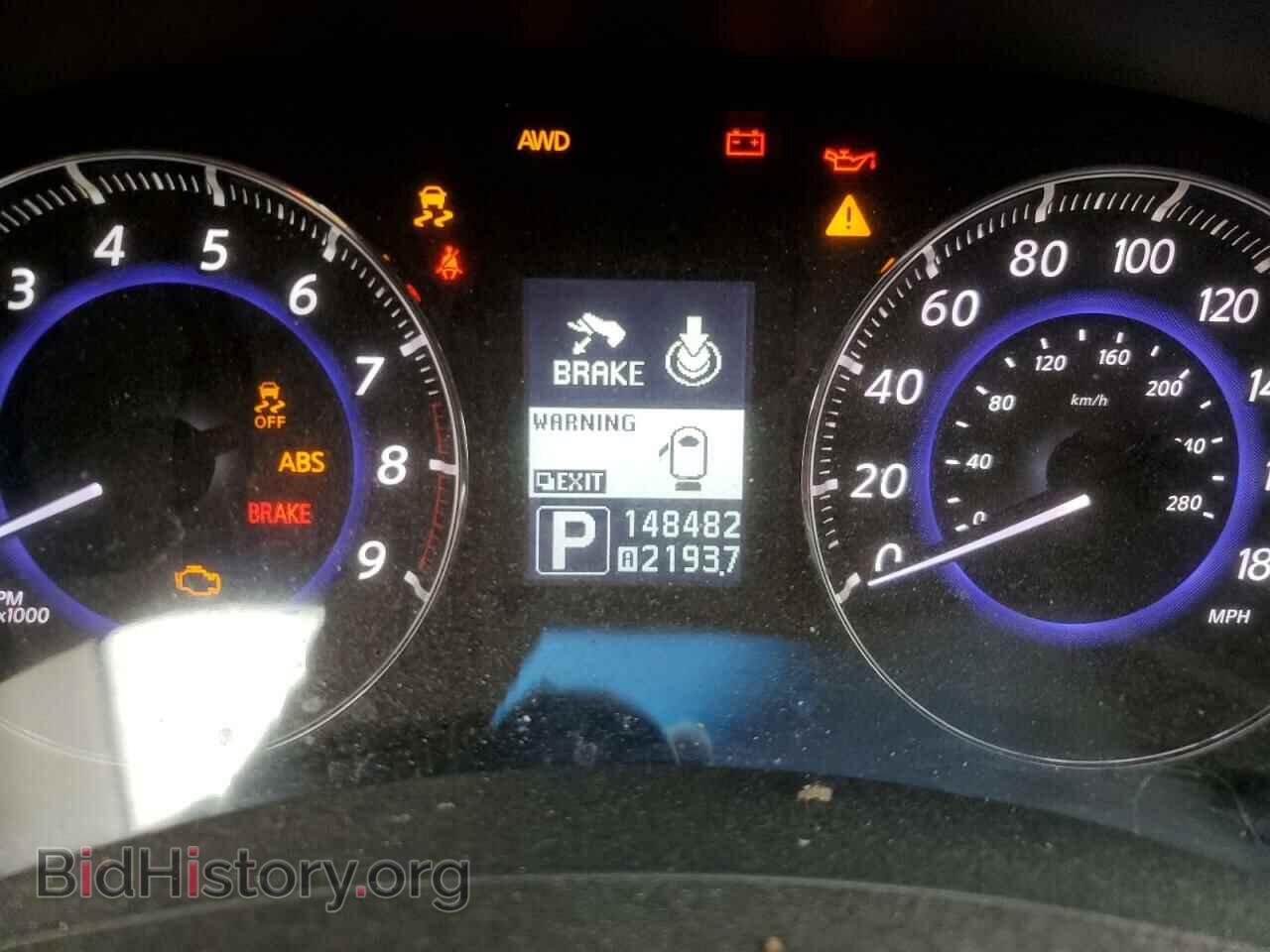 2012 INFINITI FX35 - VIN: JN8AS1MW0CM156155 - Фото 9