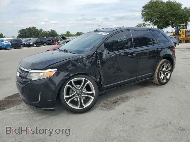 2014 Ford EDGE Sport (VIN 2FMDK3AK7EBB72735) — photo 1 of 15, Copart, damage: side