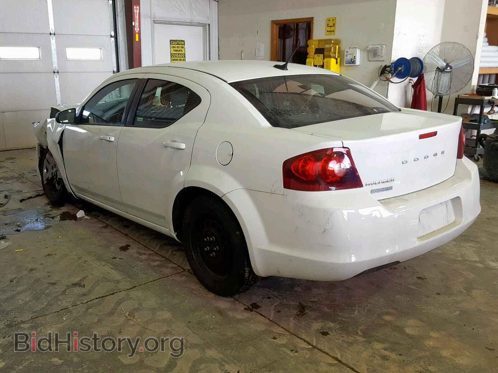 2012 DODGE AVENGER - VIN: 1C3CDZAB5CN204679 - Фото 3