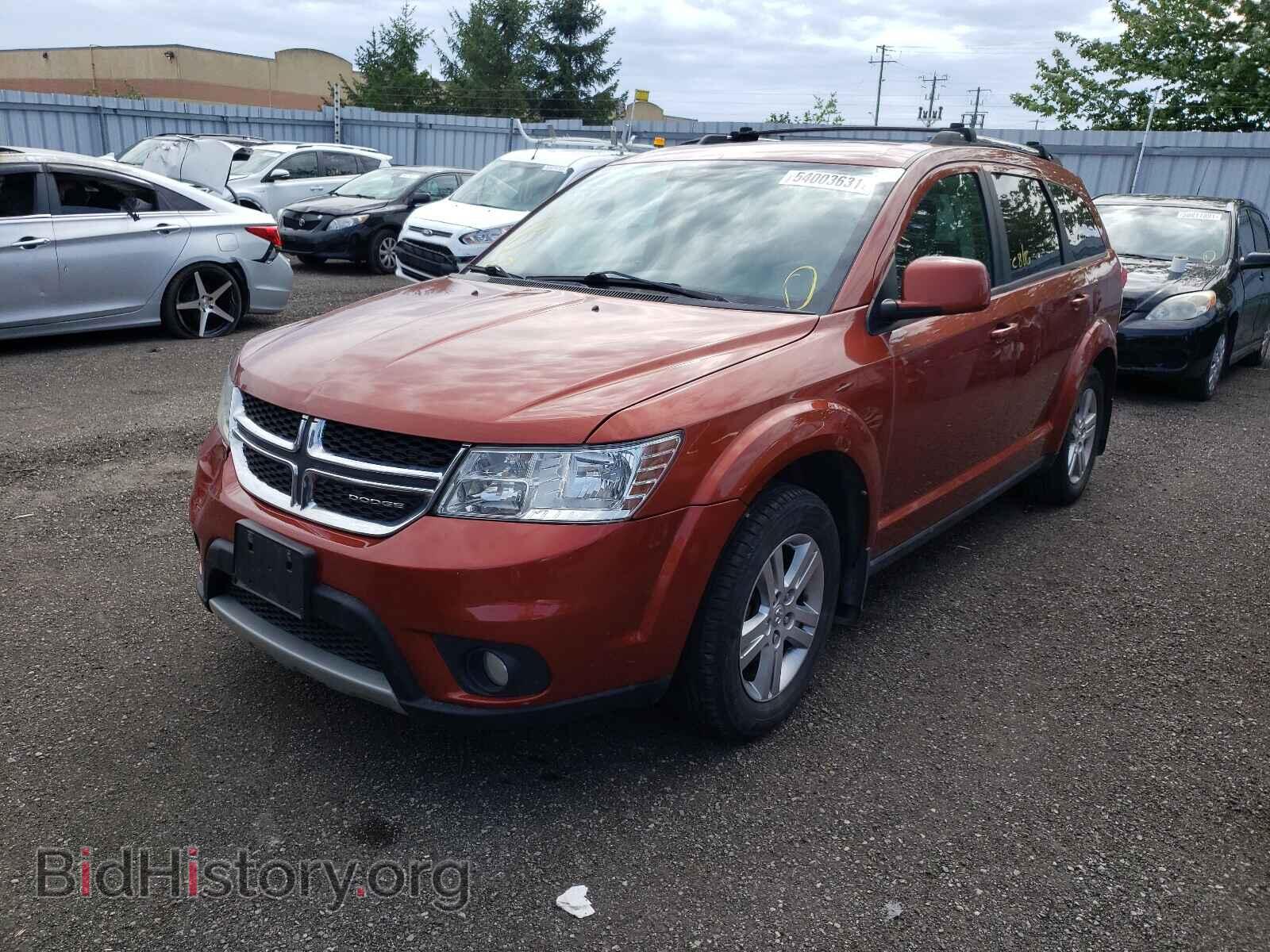 2012 DODGE JOURNEY - VIN: 3C4PDCCGXCT214367 - Фото 2