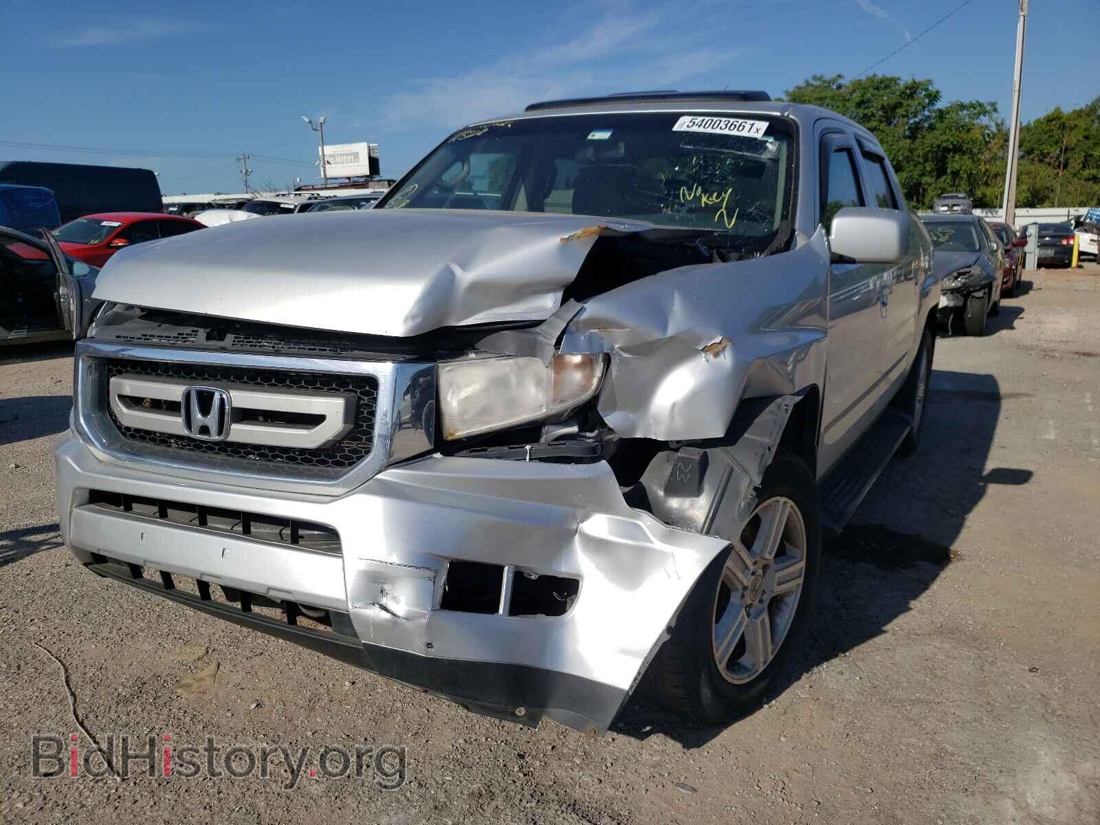2009 HONDA RIDGELINE - VIN: 5FPYK16549B105121 - Фото 2