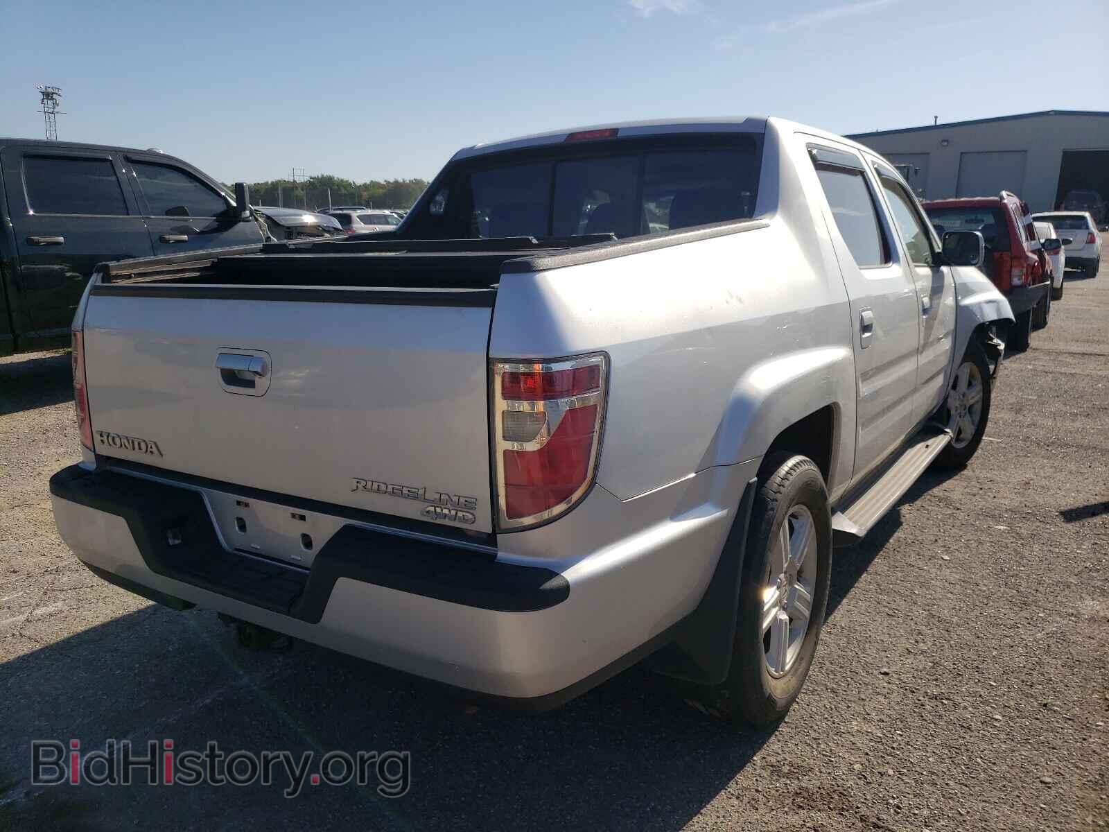 2009 HONDA RIDGELINE - VIN: 5FPYK16549B105121 - Фото 4