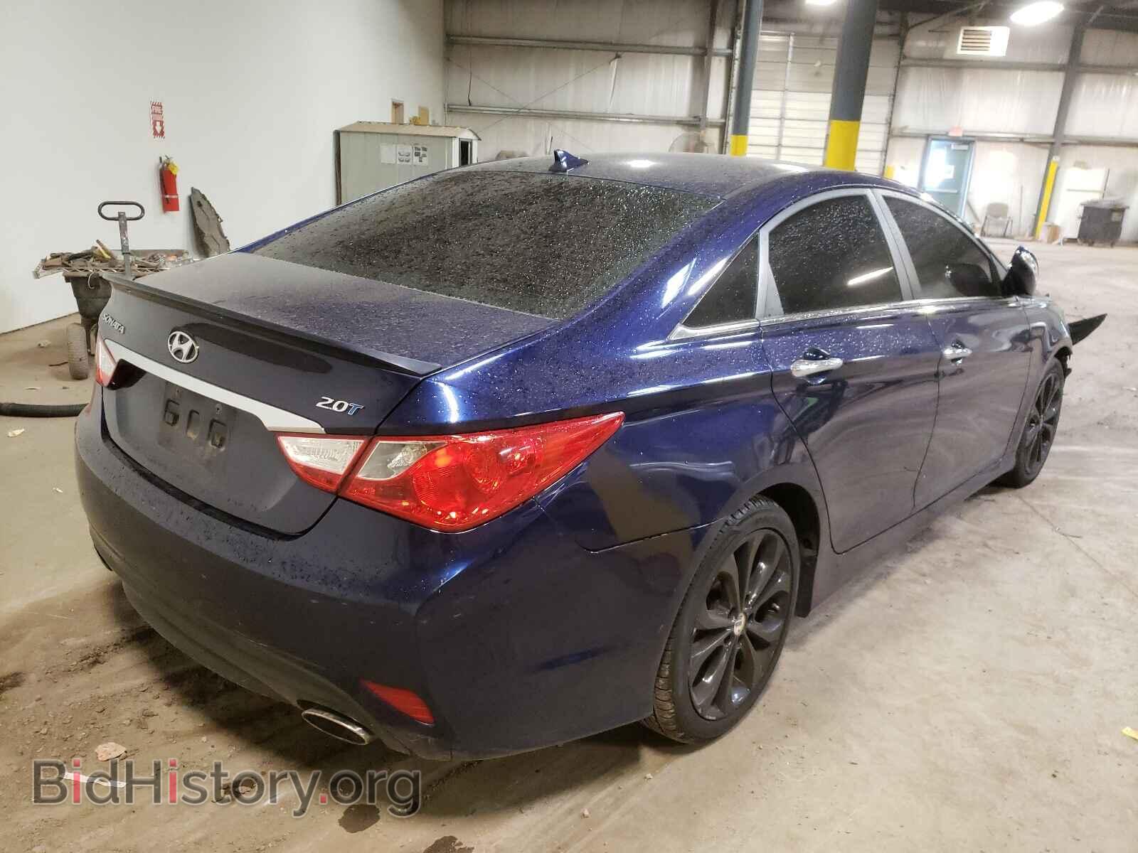 2014 HYUNDAI SONATA - VIN: 5NPEC4AB3EH887012 - Фото 4