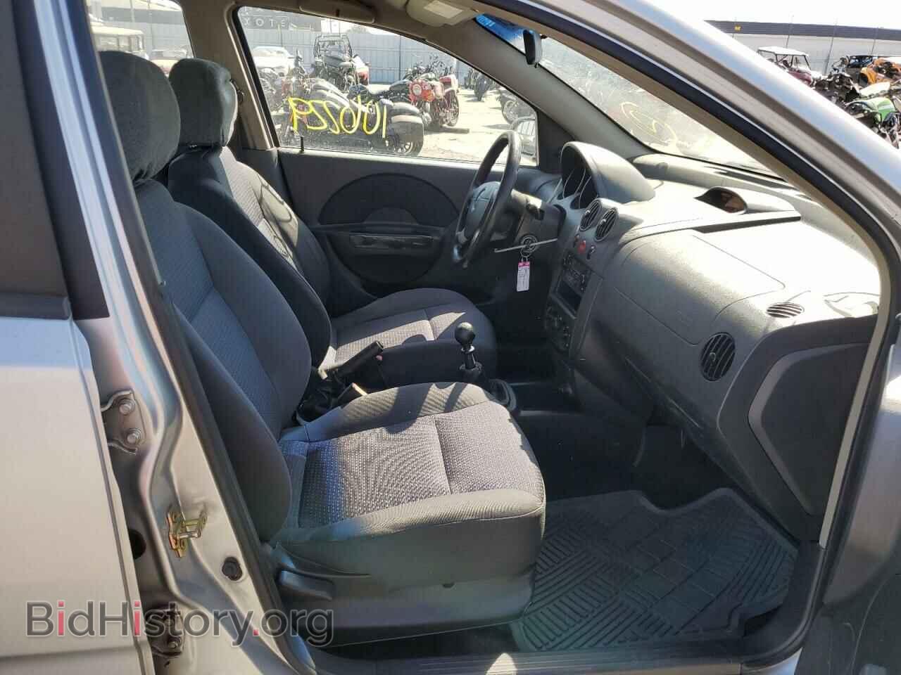 2006 CHEVROLET AVEO - VIN: KL1TD56606B650221 - Фото 5