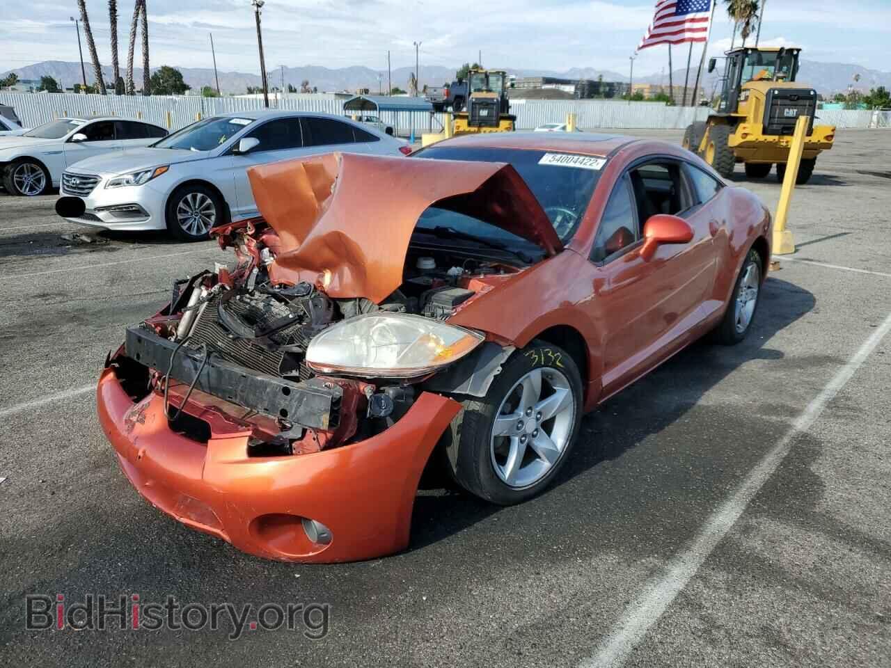 2008 MITSUBISHI ECLIPSE - VIN: 4A3AK24F68E011427 - Фото 2