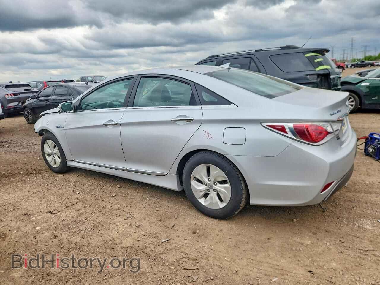 2015 HYUNDAI SONATA - VIN: KMHEC4A41FA139087 - Фото 2