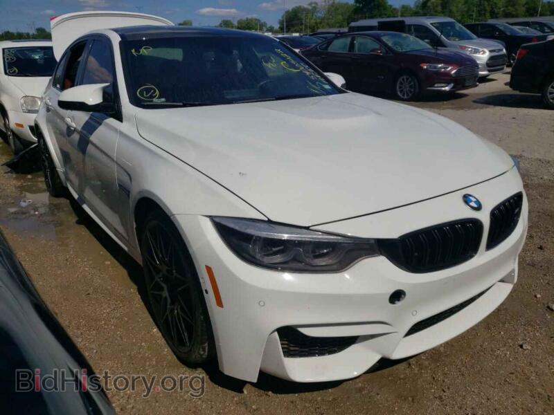2018 BMW M3 (VIN WBS8M9C50J5K98825) — photo 1 of 10, Copart, damage: water/flood