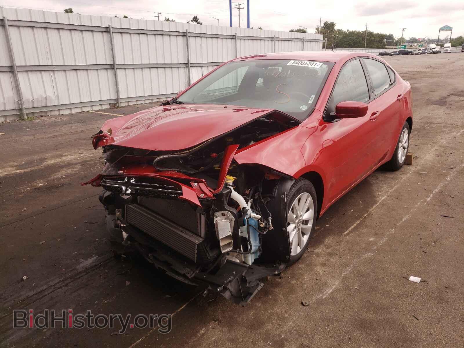 2014 DODGE DART - VIN: 1C3CDFDH9ED860164 - Фото 2