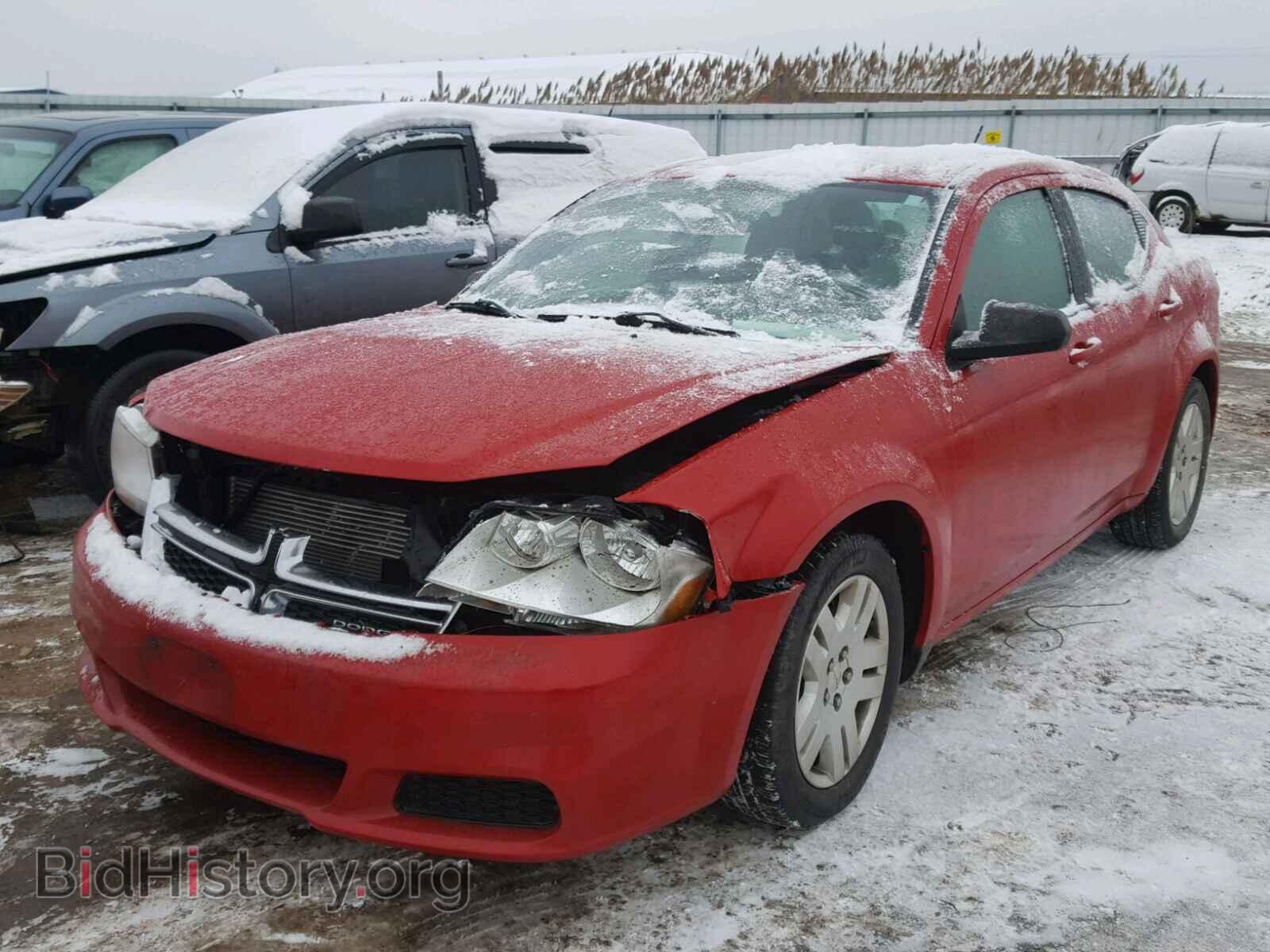 2014 DODGE AVENGER - VIN: 1C3CDZAB1EN113136 - Фото 2