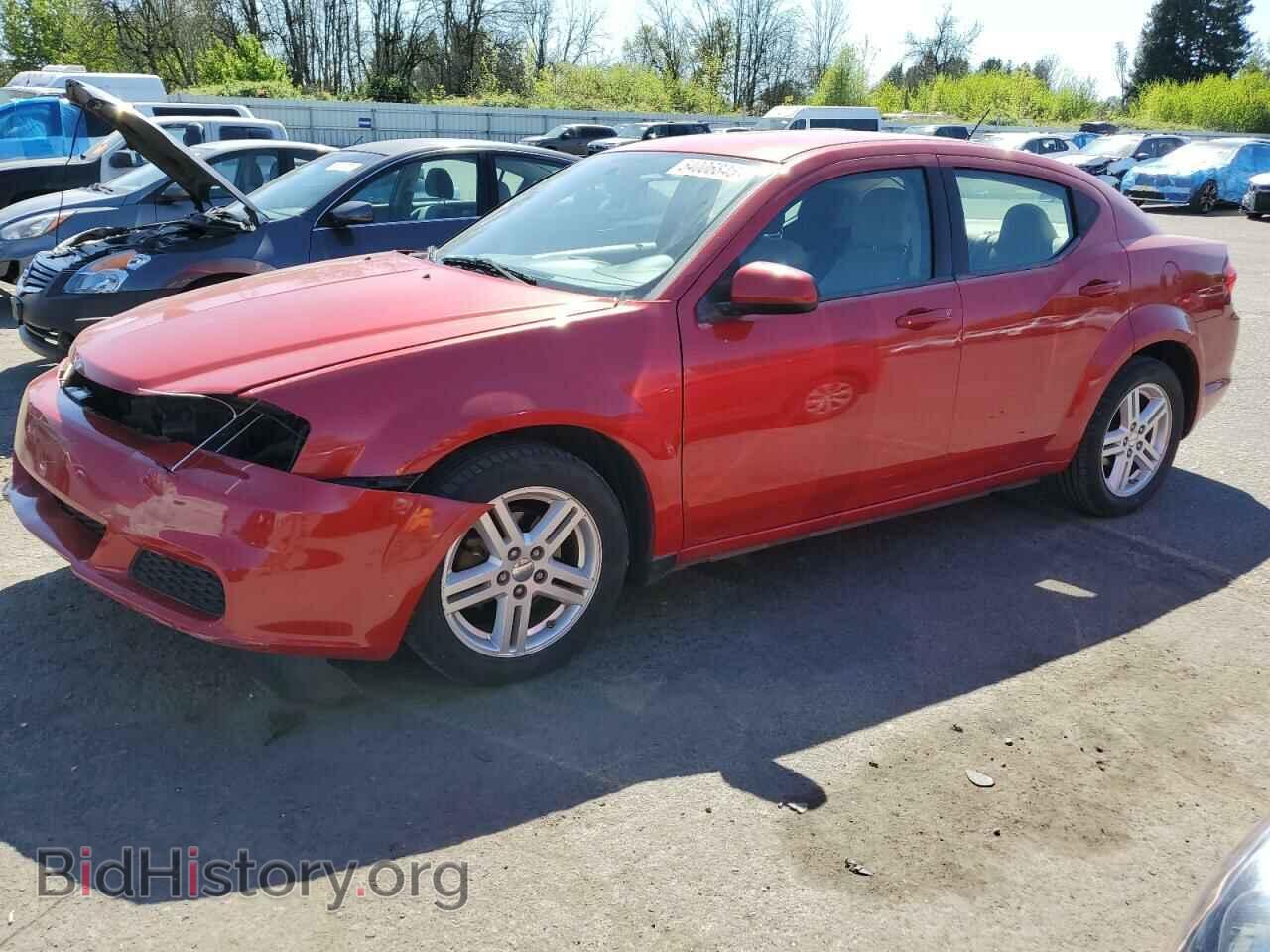 Photo 1C3CDZCB2CN314313 - DODGE AVENGER 2012