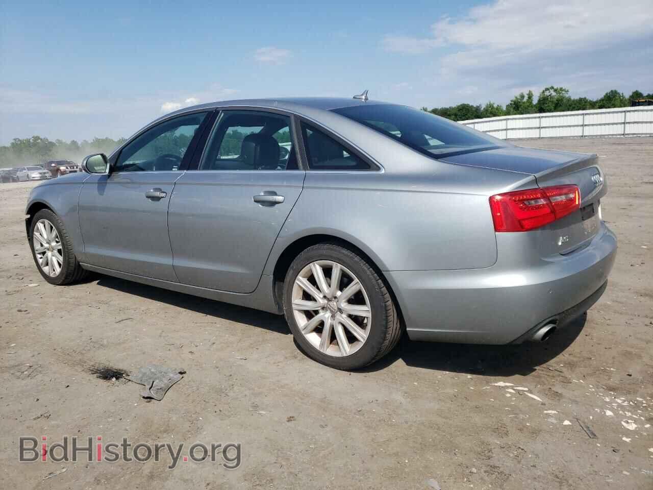 2013 AUDI A6 - VIN: WAUGFAFC7DN108254 - Фото 2