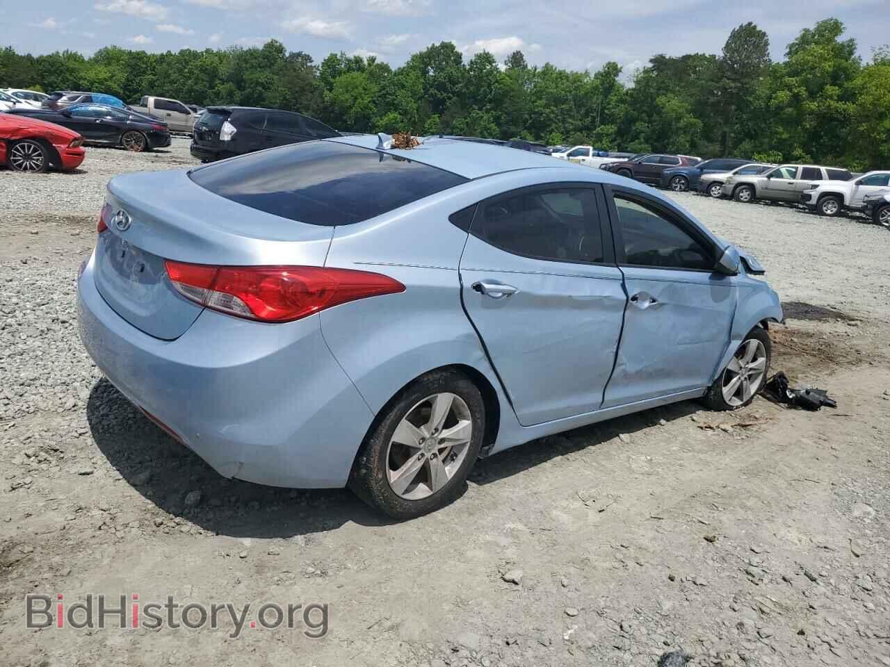 2012 HYUNDAI ELANTRA - VIN: KMHDH4AE2CU346152 - Фото 3