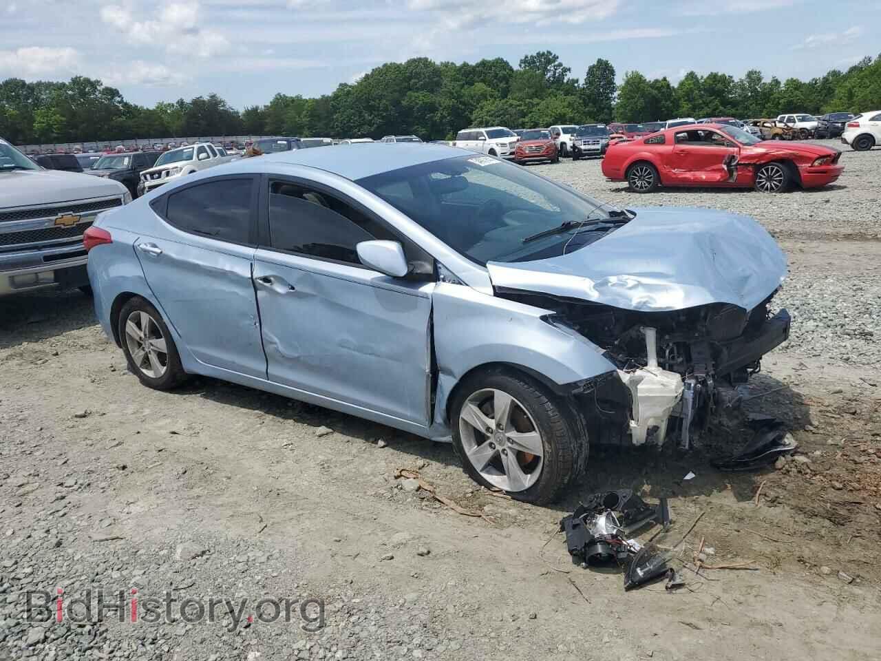 2012 HYUNDAI ELANTRA - VIN: KMHDH4AE2CU346152 - Фото 4
