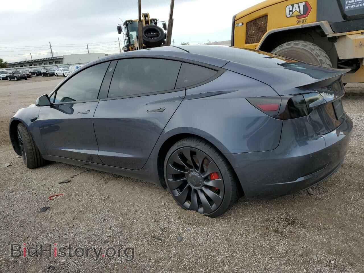 2022 TESLA MODEL 3 - VIN: 5YJ3E1EC9NF318053 - Фото 2