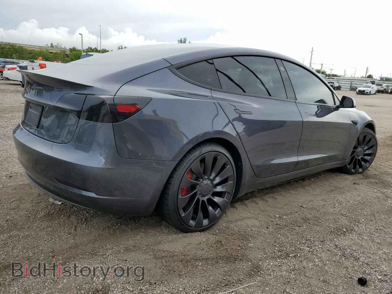 2022 TESLA MODEL 3 - VIN: 5YJ3E1EC9NF318053 - Фото 3