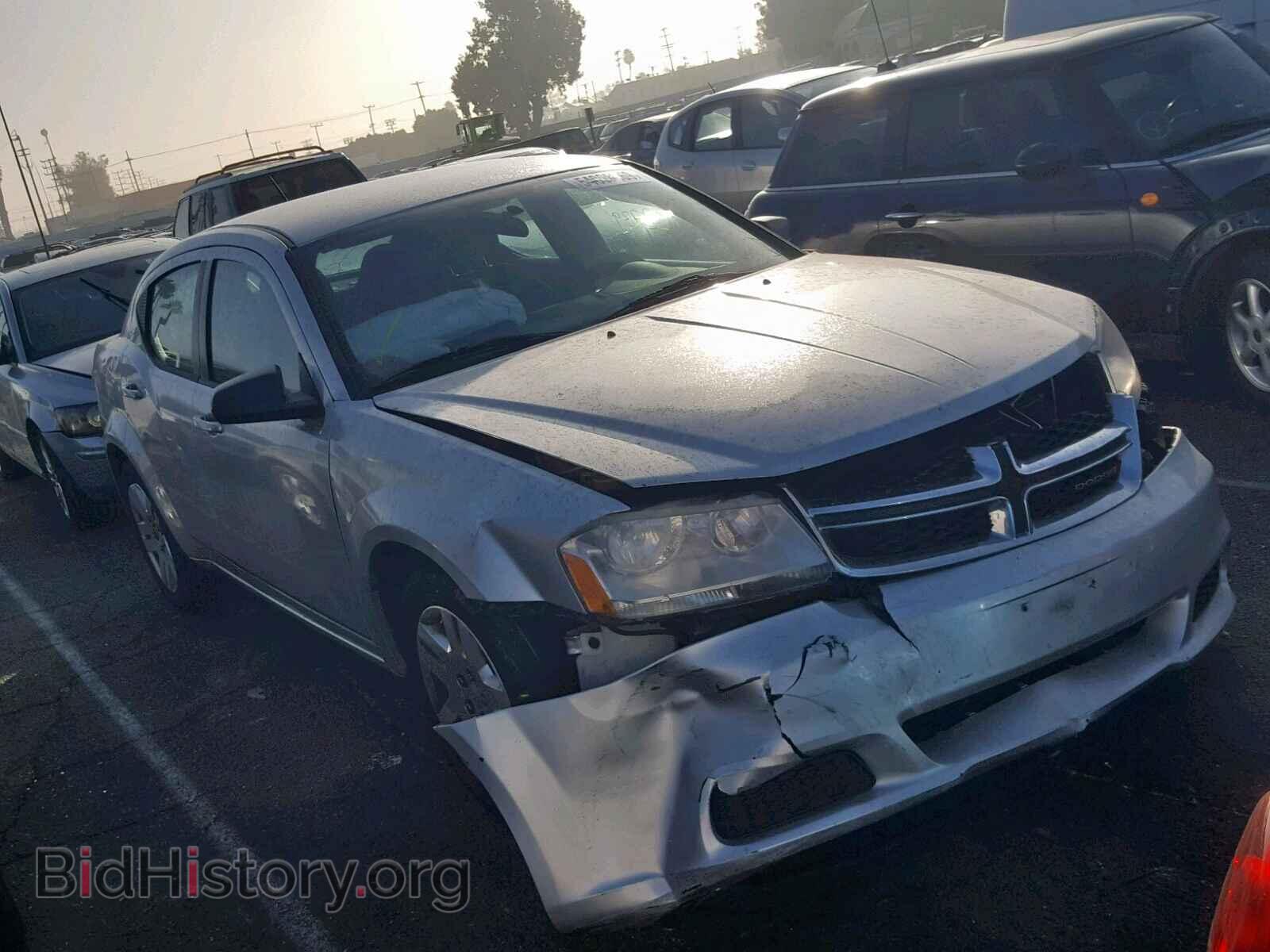 Photo 1C3CDZAB6CN259593 - DODGE AVENGER 2012