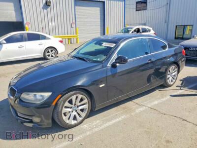 2011 BMW 3 SERIES I SULEV, черный — VIN WBAKE5C59BE755066, Copart